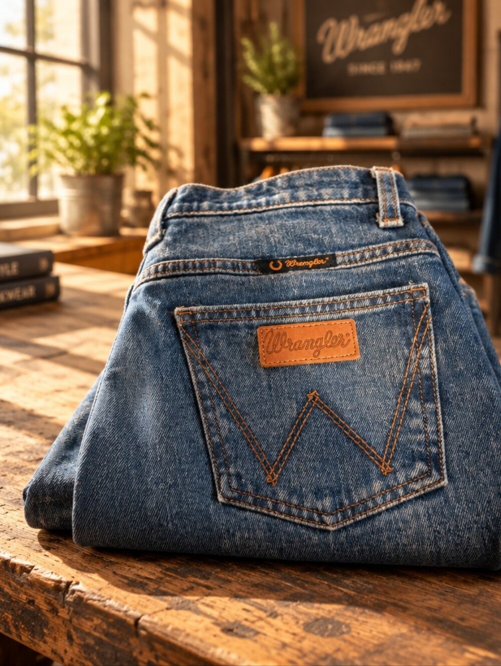 Wrangler Q-Baby Jade Ultimate Riding Jeans Denim Size 26x36 Bootcut Stretch 3037